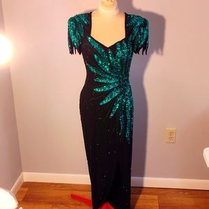 Vintage Alyce Designs Prom Dress Size 8